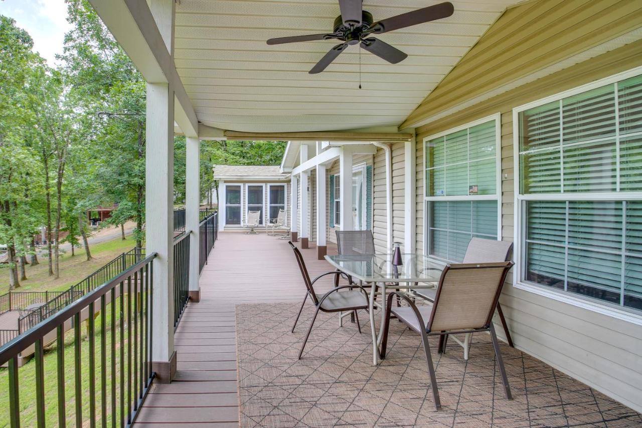 Lakefront Arkansas Home With Dock And Sunroom Hot Springs Exterior foto