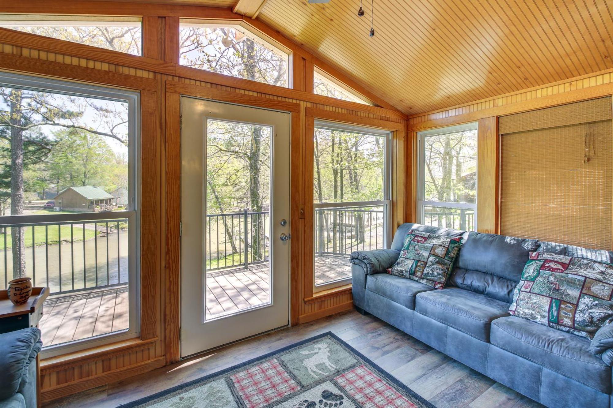 Lakefront Arkansas Home With Dock And Sunroom Hot Springs Exterior foto